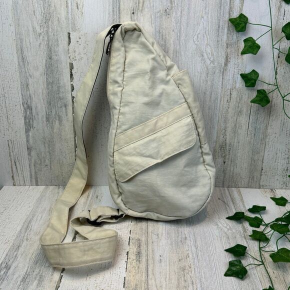 AMERIBAG HEALTHY BACK BAG TOTE- DISTRESSED NYLON - Picture 1 of 12